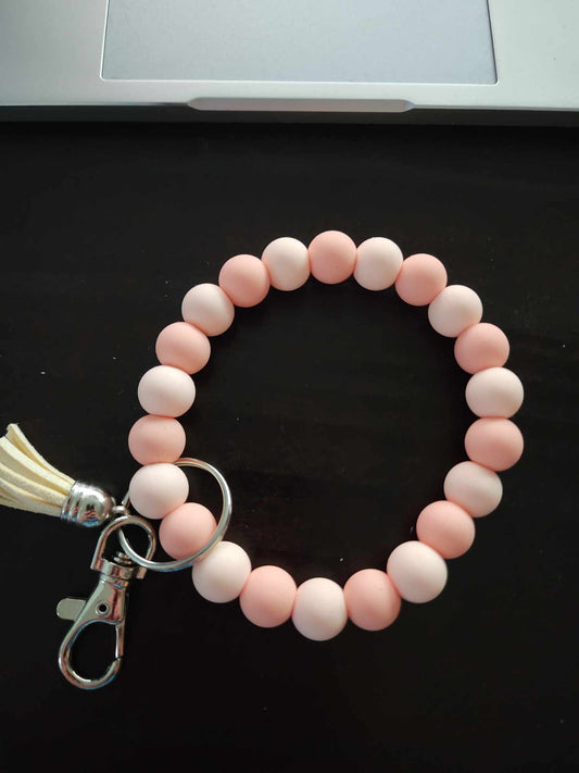 Light Pink/Peach Wristlet