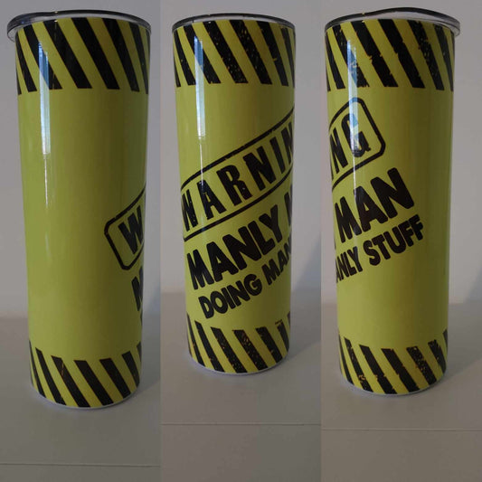 Manly Man 20 oz Tumbler