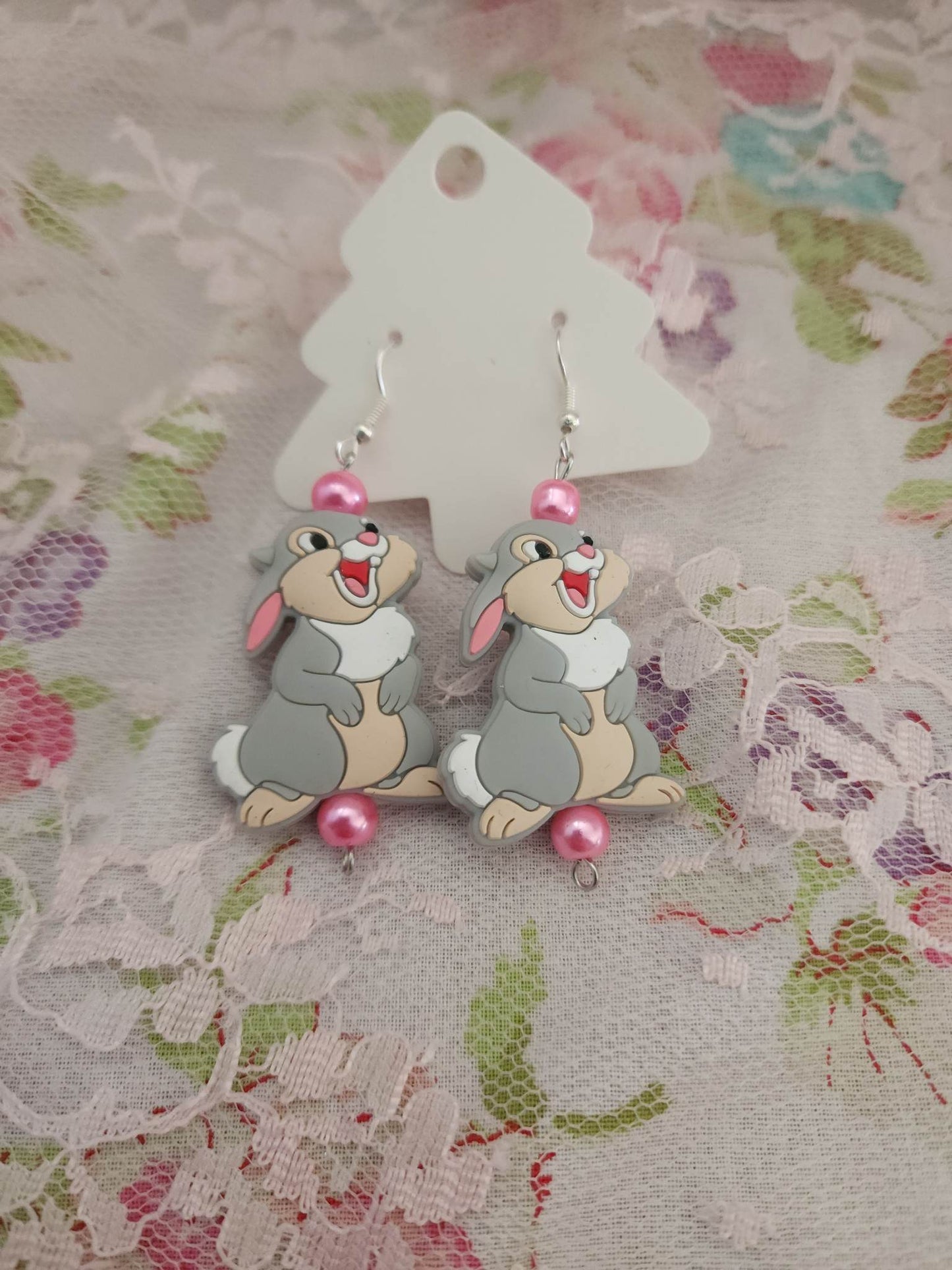 Bunny Dangle Earrings
