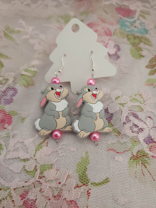 Bunny Dangle Earrings