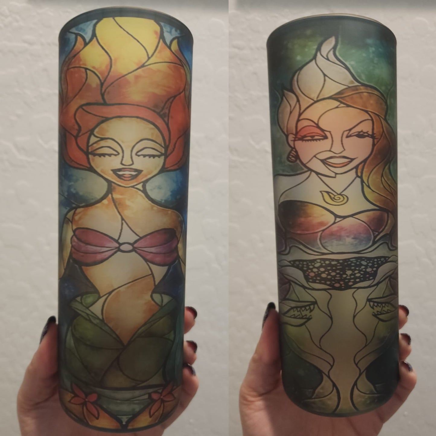 Mermaid/SeaWitch 20 oz Glass Tumbler