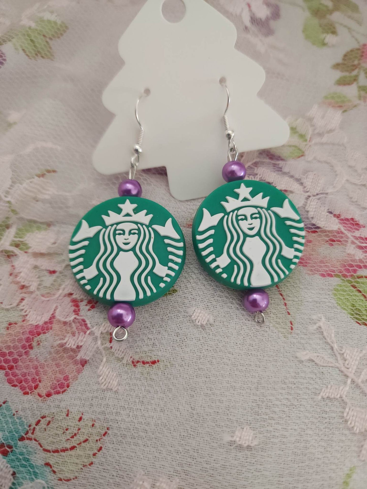 Star Siren Dangle Earrings
