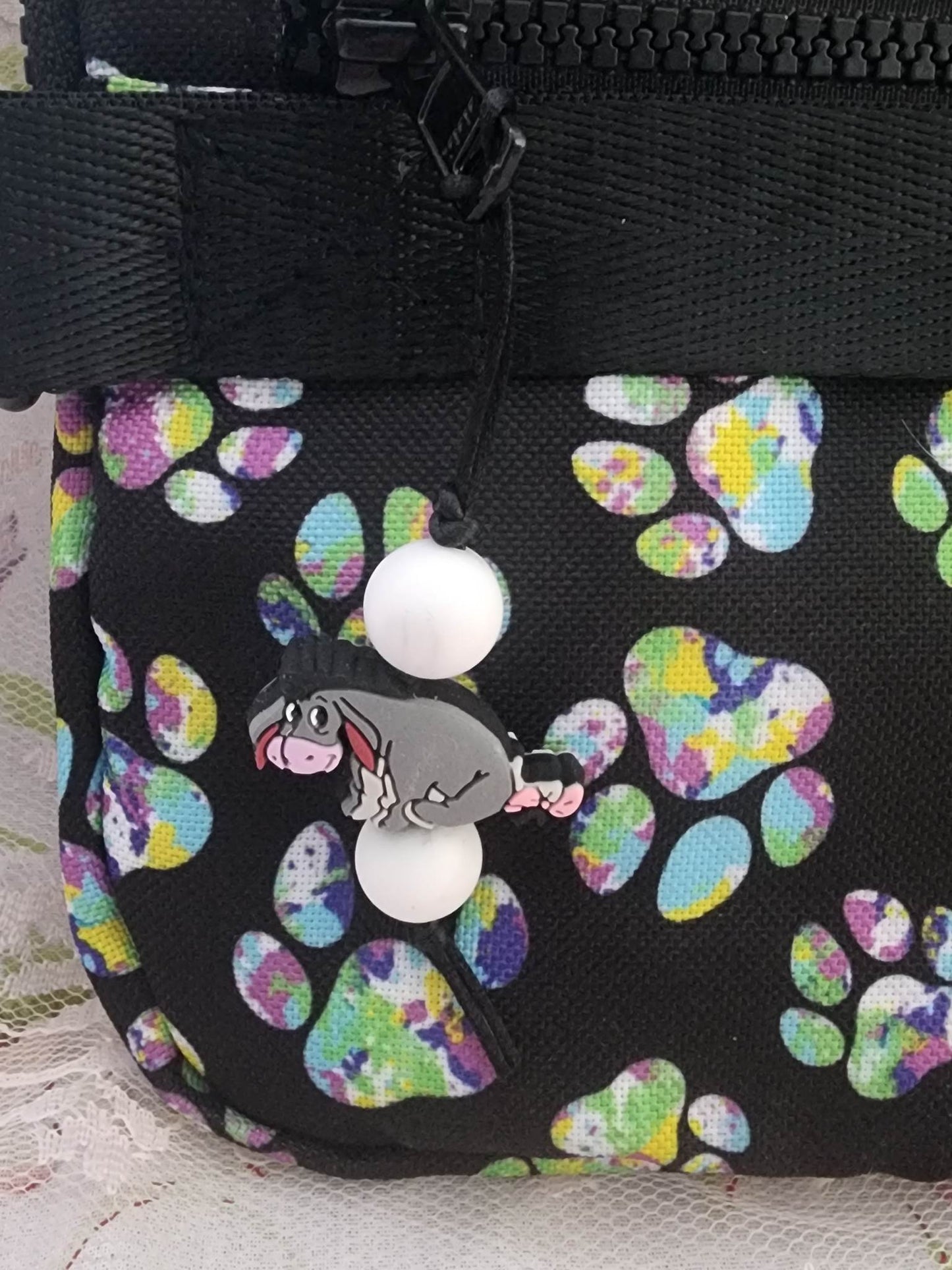 Depressed Donkey Zipper Pull