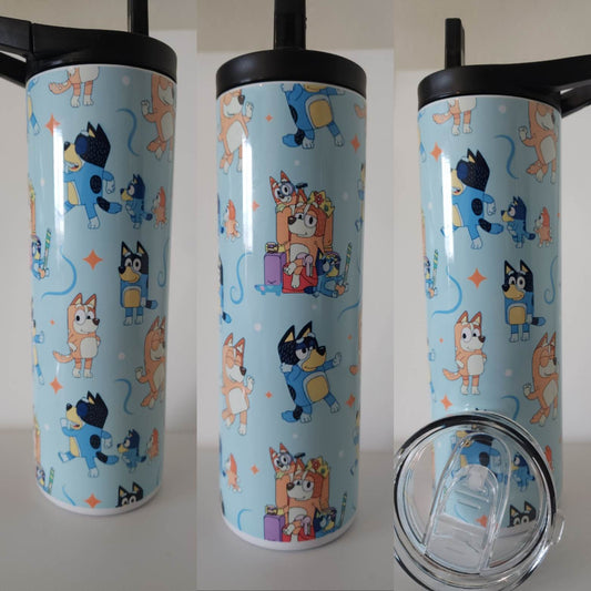 Kids Blue Dog Cartoon 20 oz DUO