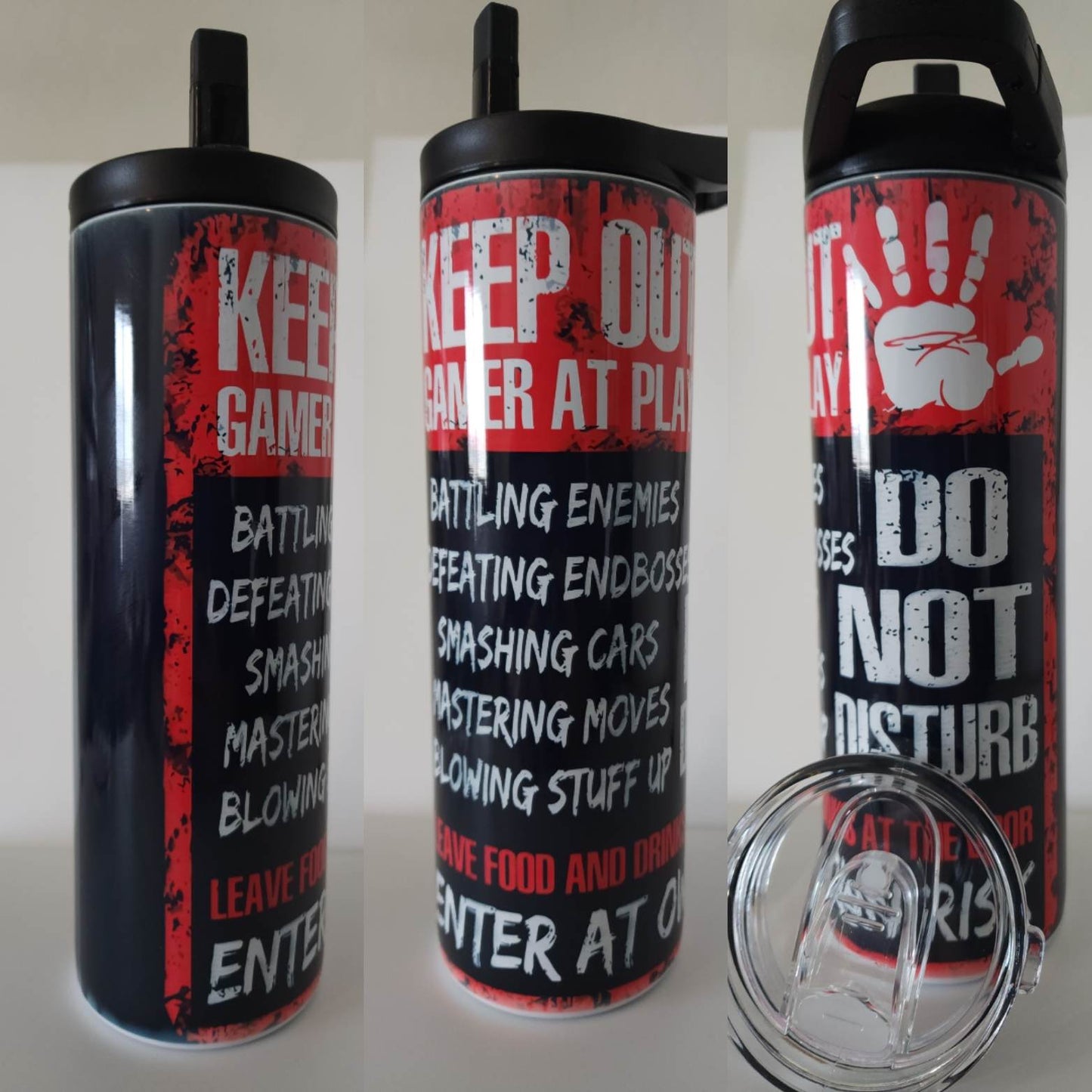 Gamer Saying Quote 20 oz DUO