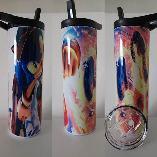 Running Blue Hedgehog 20 oz DUO