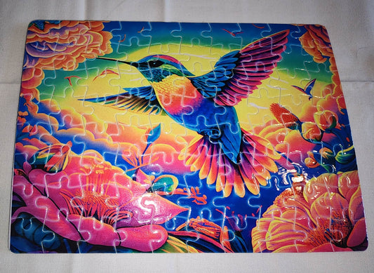 Colorful Hummingbird Puzzle