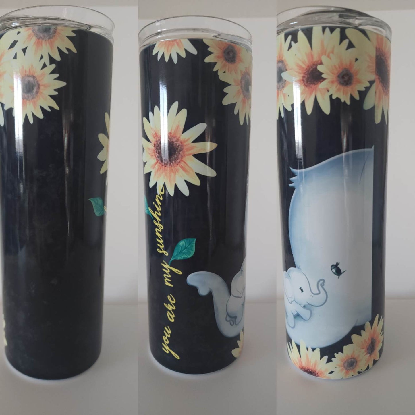 You are my Sunshine Elephant 20 oz