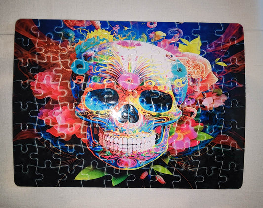 Rainbow Skull Puzzle