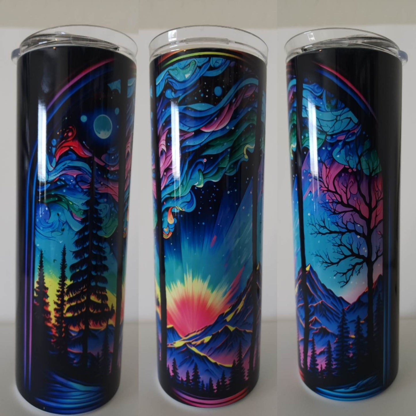Colorful Northern Lights Sunrise 20 oz Tumbler