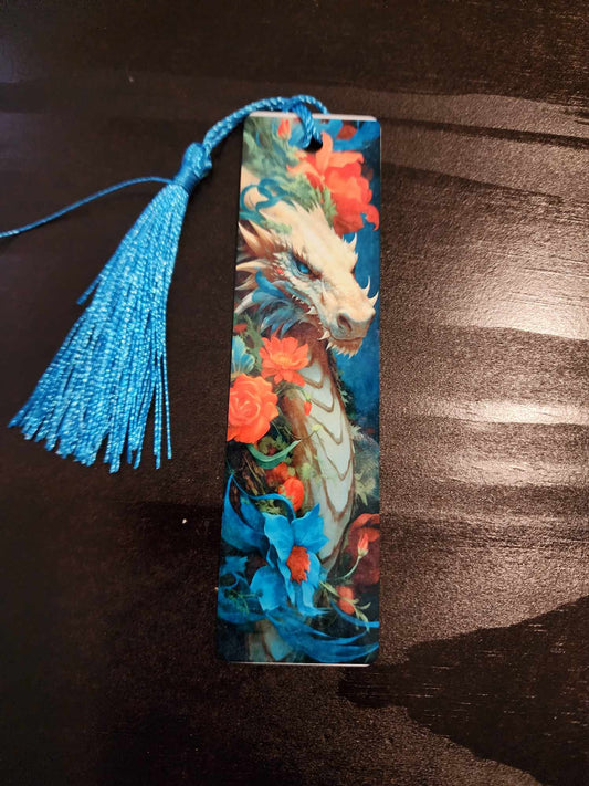 White Dragon Bookmark