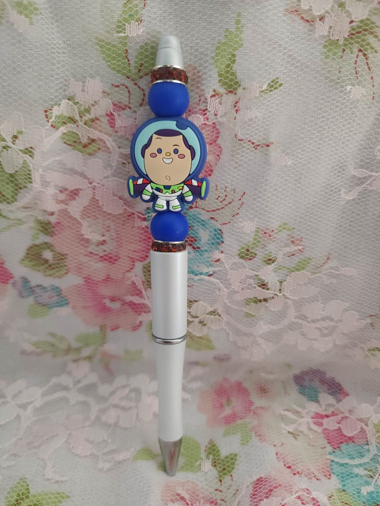 Space Guy Beaded Pen