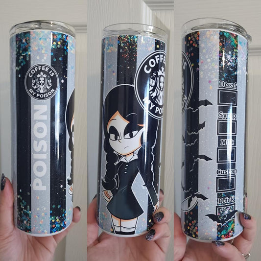 Weds Posion 20 oz tumbler