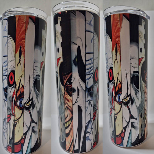 Multiple Horror People 20 oz Tumbler