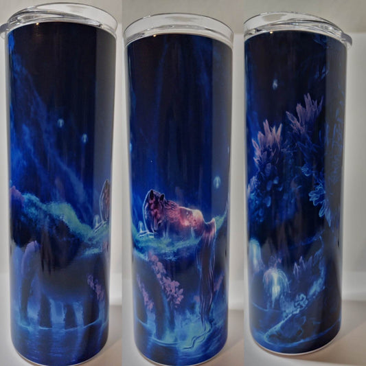 Mythical Wolf 20 oz Tumbler