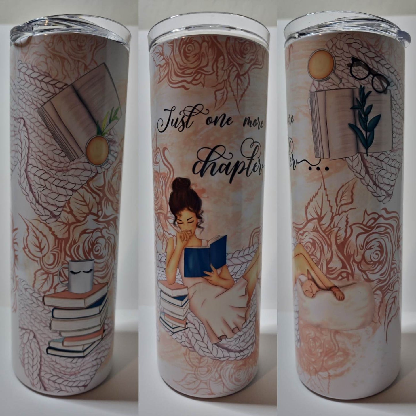Just One More Chapter 20 oz Tumbler