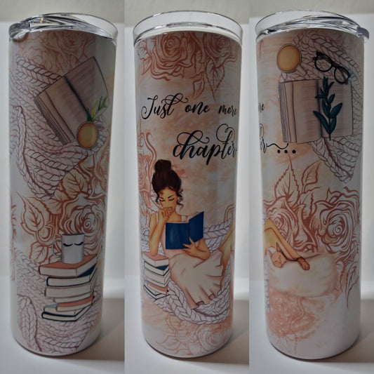 Just One More Chapter 20 oz Tumbler