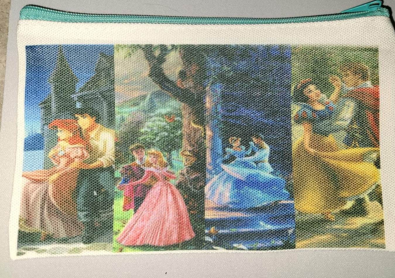 Princess pencil/makeup bag