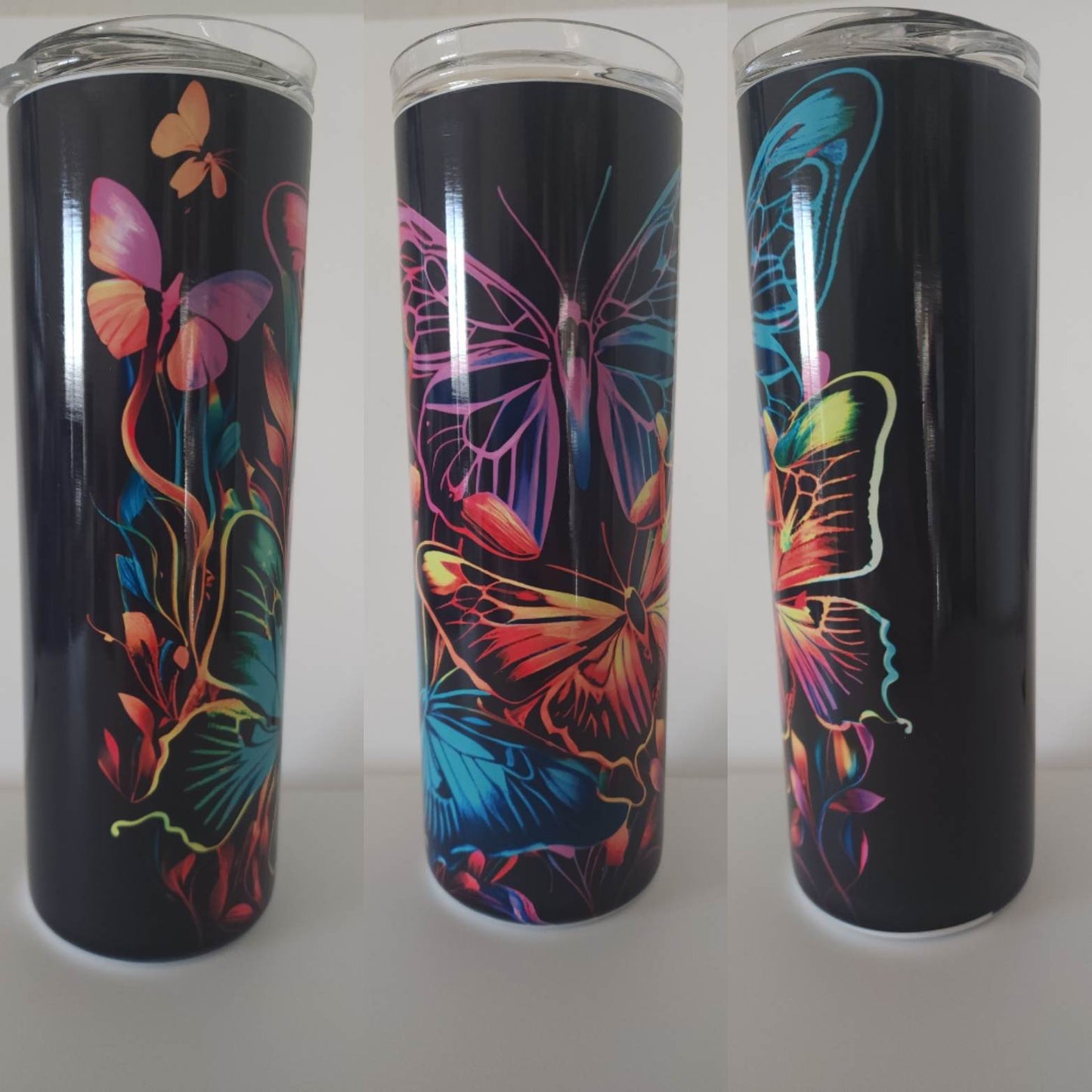 Rainbow Butterfly 20 oz
