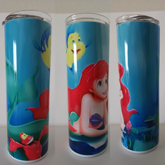 Mermaid Thinking 20 oz Tumbler